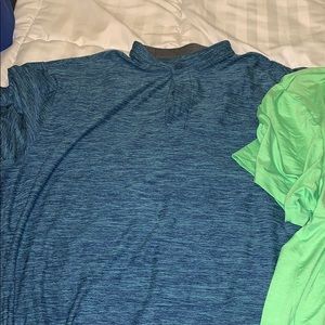 Green & Blue Members Mark Golf Polo